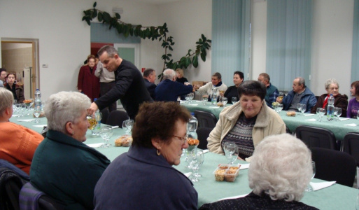 Deň dôchodcov 2011 Dňa 27. novembra sa konalo v našej obci deň dôchodcov. O pestrý a zábavný program sa postarali  umelci z divadla Thalia Košice.